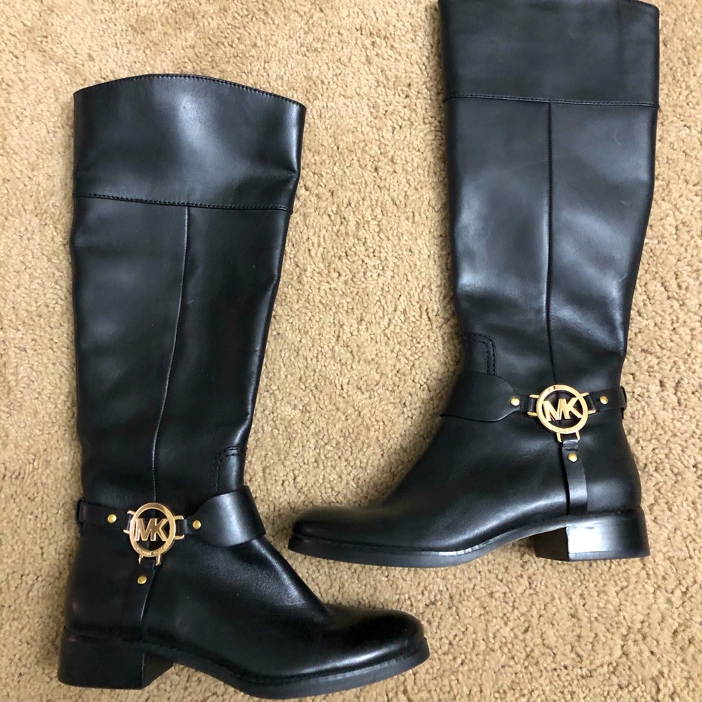 Like new Michael Kors black boots